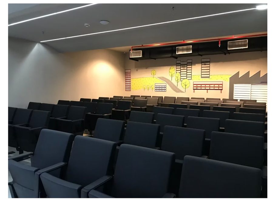 Auditório do N3 Coworking em Maceió